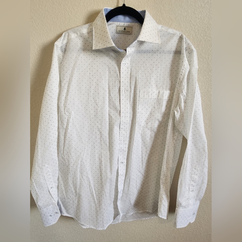 Southern Pines‎ mens long sleeve button shirt